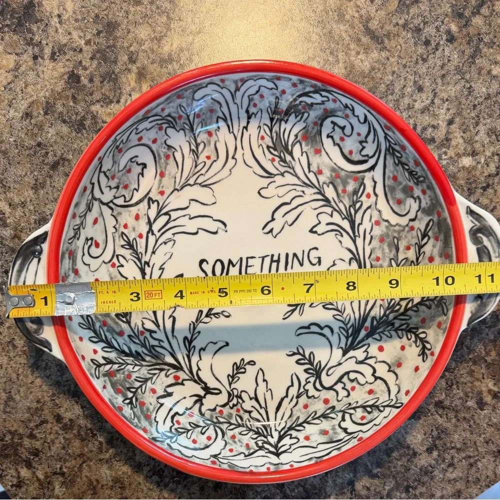 Anthropologie molly hatch pie plate dish - Picture 5 of 6